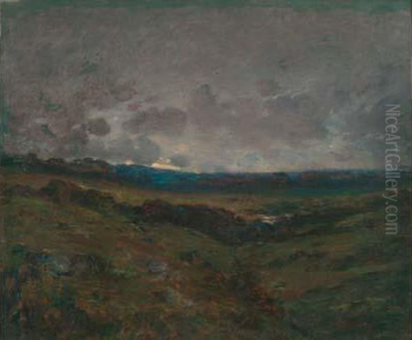 Plaine Aux Rochers, Vallon Au Crepuscule - view 1