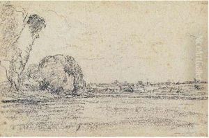 Bords De L'oise by Charles-Francois Daubigny