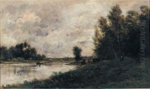 Bords De L'oise by Charles-Francois Daubigny