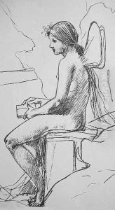 Étude pour Psyche (Study for 'Psyche')