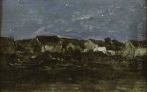 Paysage by Karl Pierre Daubigny