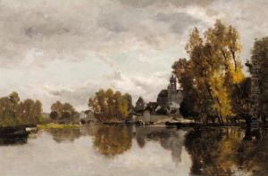 A View Of Moret Sur Loing, Near Fontainebleau