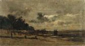 Le Brise-lame by Karl Pierre Daubigny