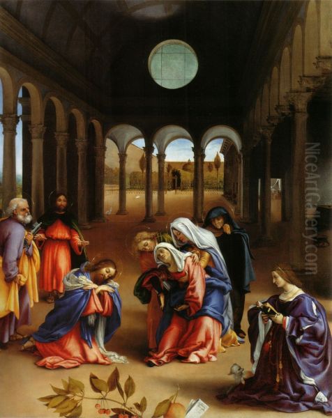 Christ Taking Leave of his Mother 1521 - view 1