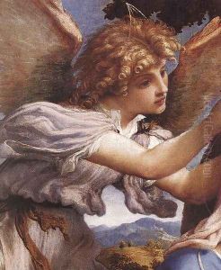 Madonna and Child with Saints and an Angel (detail) 1527-28 by Lorenzo Lotto