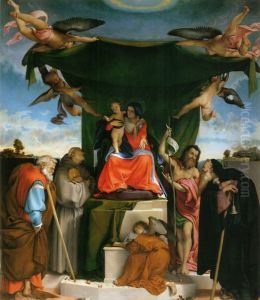 Madonna and Child with Saints (2) 1521