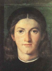 Head of a Young Man c. 1505 by Lorenzo Lotto