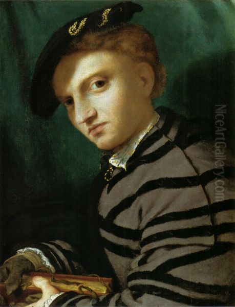 Portrait of a Young Man with a Book - view 1