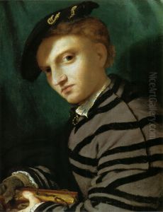Portrait of a Young Man with a Book by Lorenzo Lotto
