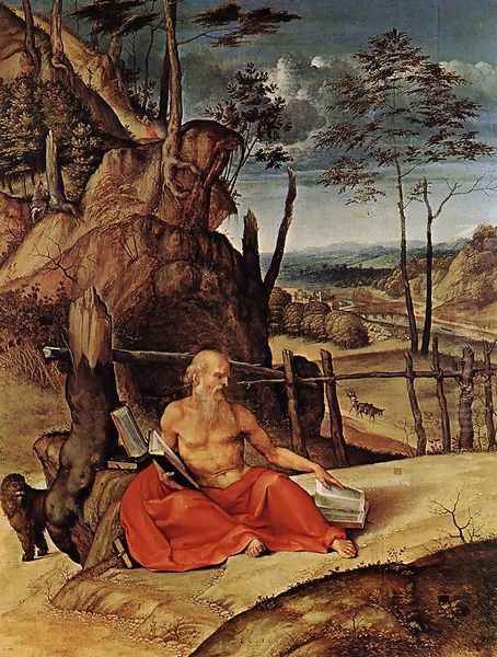 Penitent St Jerome 1509-10 - view 1