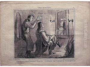 Serie Croquis Dramatiques by Honore Daumier