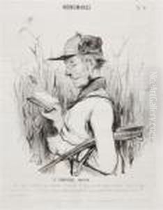 Le Chasseur Parisien by Honore Daumier