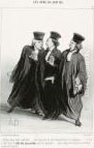 Allons Donc,chers Confreres... by Honore Daumier