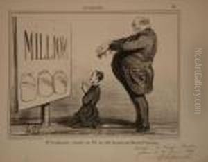 Bourse by Honore Daumier