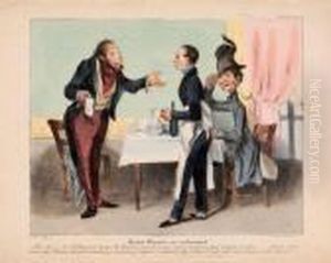 Robert Macaire Au Restaurant