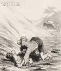 L'ane Et Les Deux Voleurs