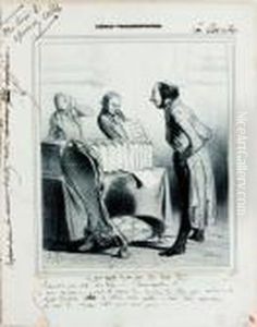 Ce Qu'on Appelle Une OEuvre Legere by Honore Daumier