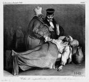 Celui-la, On Peut Le Mettre En Liberte by Honore Daumier