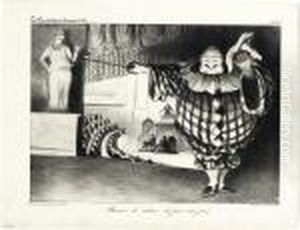 Baissez Le Rideau by Honore Daumier