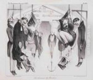 Les Honneurs Du Pantheon by Honore Daumier