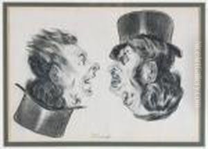 L'insulte by Honore Daumier