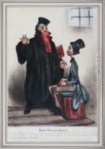 Robert Macaire Avvocat by Honore Daumier