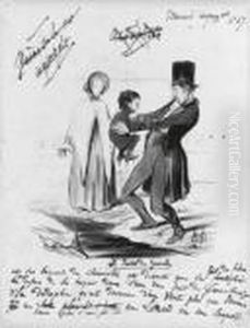 Moeurs Conjugales by Honore Daumier