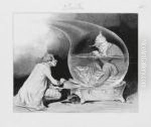 Le Constitutionel [sic] Et Le Juif Errant by Honore Daumier