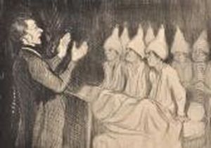 "le Dortoir D'un Pensionnat Bien Tenu" by Honore Daumier