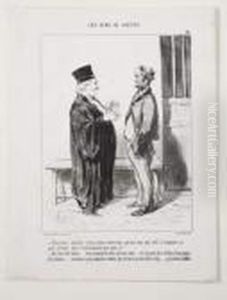 Ainsi Donc, Quoique J'vous Avoue... ( by Honore Daumier