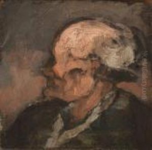 Le Connaisseur by Honore Daumier