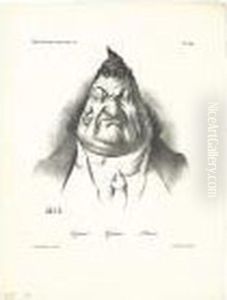 Le Passe by Honore Daumier