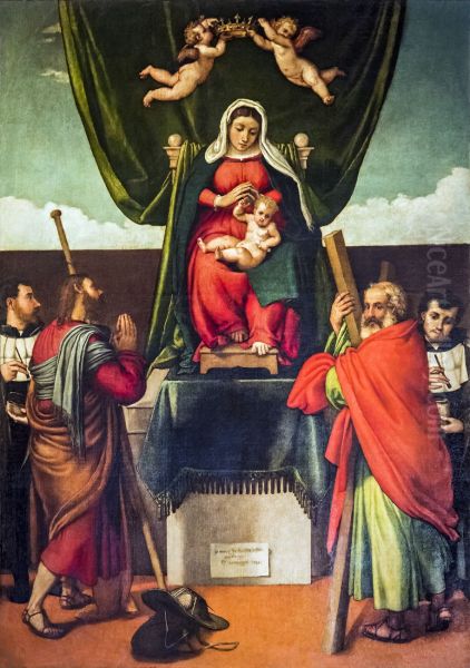 Virgin and Child with Saints - view 1