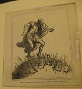 Le Charivari by Honore Daumier