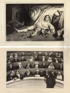 La Lithographie Mensuelle by Honore Daumier