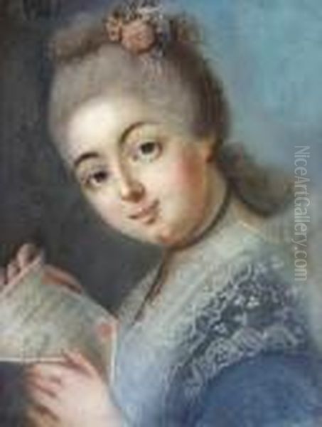 Portrait, Woman Reading A Letter - view 1