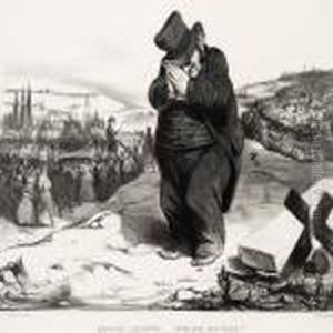 Enfonce Lafayette!.......atrappe, Mon Vieux! by Honore Daumier