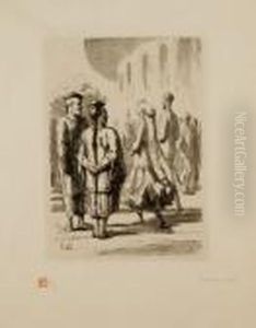 Quels Sont Les Plus Chinois? by Honore Daumier