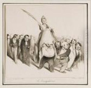 Le Triomphateur by Honore Daumier