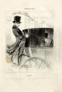 Bohemiens De Paris by Honore Daumier