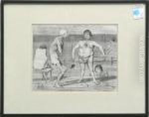 Satirical Scenes by Honore Daumier