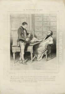 Satirical Scenes by Honore Daumier
