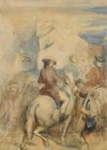 Scene De La Revolution by Honore Daumier