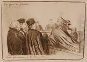 Legal Life by Honore Daumier
