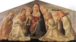 Madonna of Humility (Trivulzio Madonna) by Fra Filippo Lippi