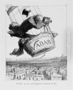 Nadar Elevant La Photographie A La Hauteur De L""""""""art by Honore Daumier
