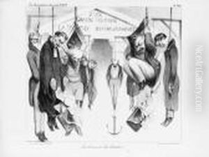 Les Honneurs Du Pantheon (la Caricature, Pl. 433). 1834 by Honore Daumier