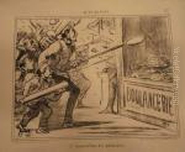 [boulangerie]. L'insurrection Des Ptissiers. (actualites, Pl. 557). 1858. - view 1