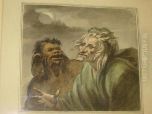 Two Figures By Moonlight thumbnail