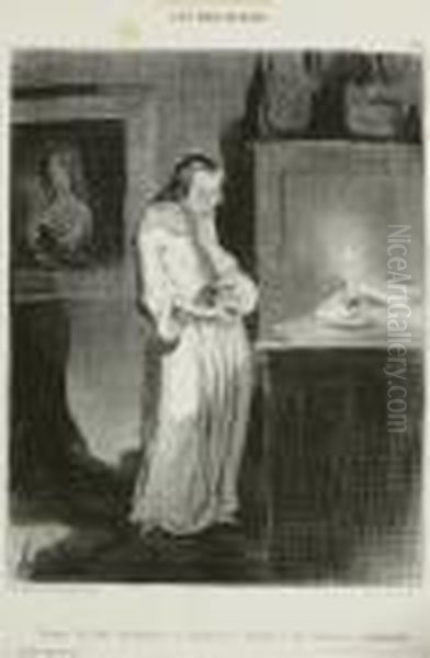 Femme De Lettre Humanitaire.
Blatt 15 Der Folge <les Bas-bleus> - Un Jour De Grande Toilette. Blatt
50 Der Folge <les Bons Bourgeois> - view 1